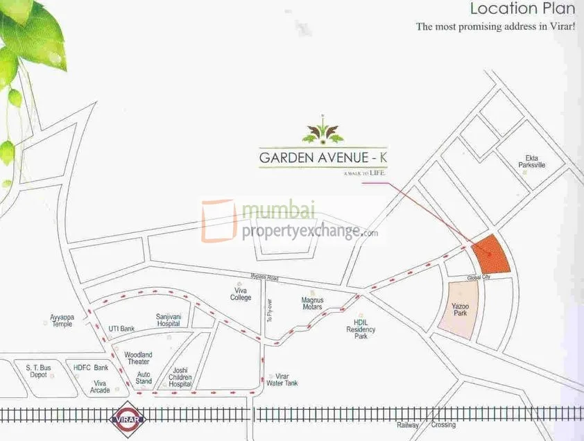 Garden Avenue K, Virar — floor plan 2