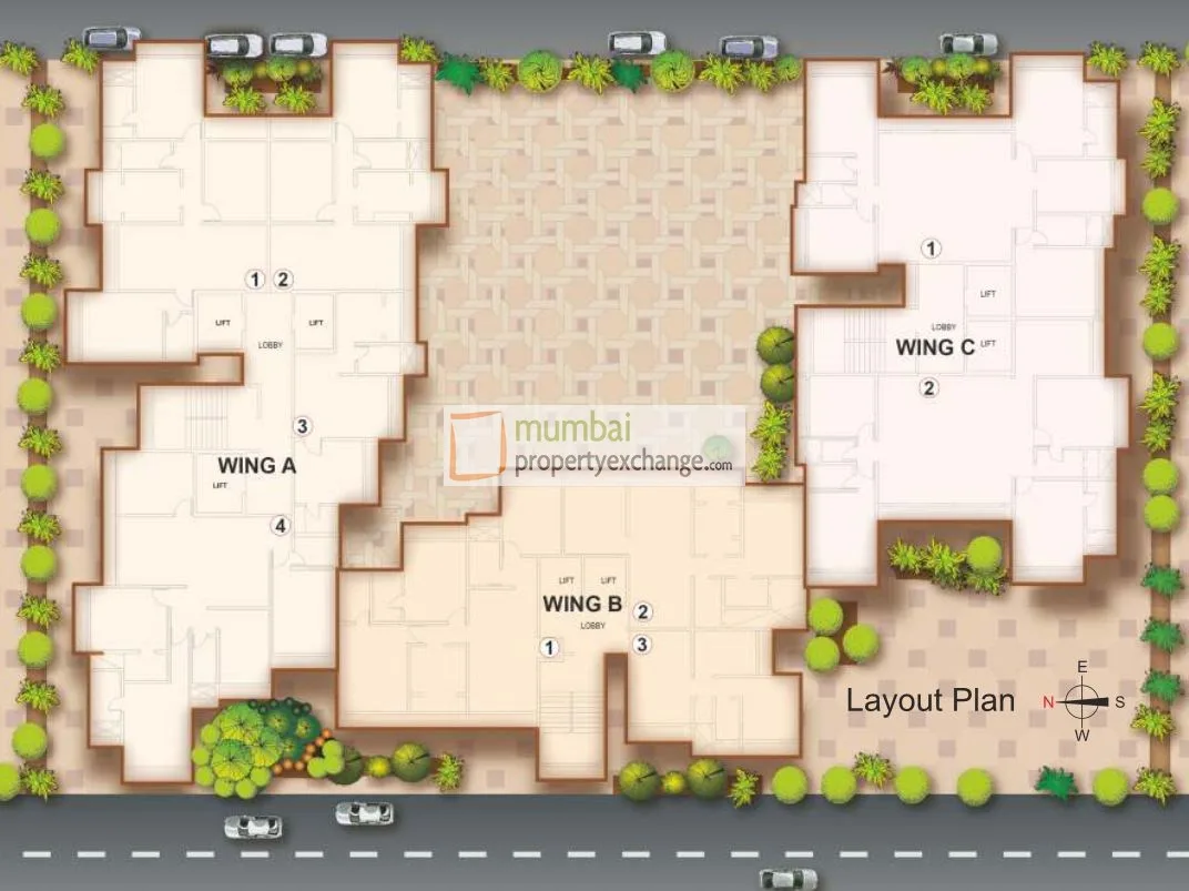 Kabra Aurum Wing A B C And D Redevelopment Of Goregaon Unnat Nagar Ii Plot No 51 To 55 Chsl