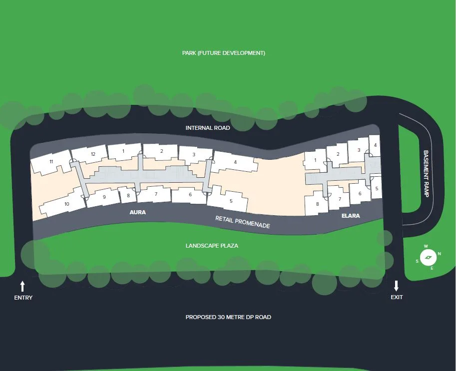Marathon Nexworld, Dombivli — floor plan 1
