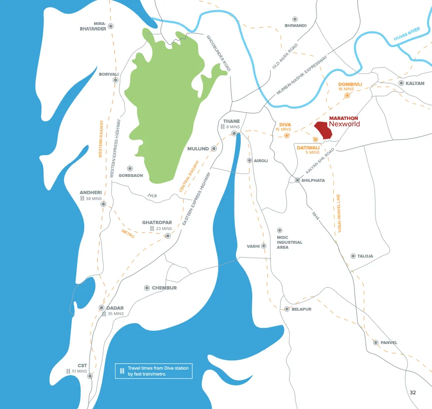 Marathon Nexworld, Dombivli — floor plan 2