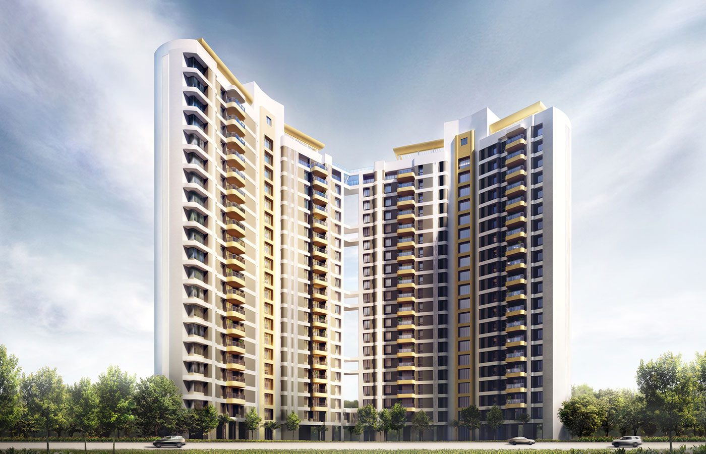 4 BHK in Siddhachal Elite, Thane West