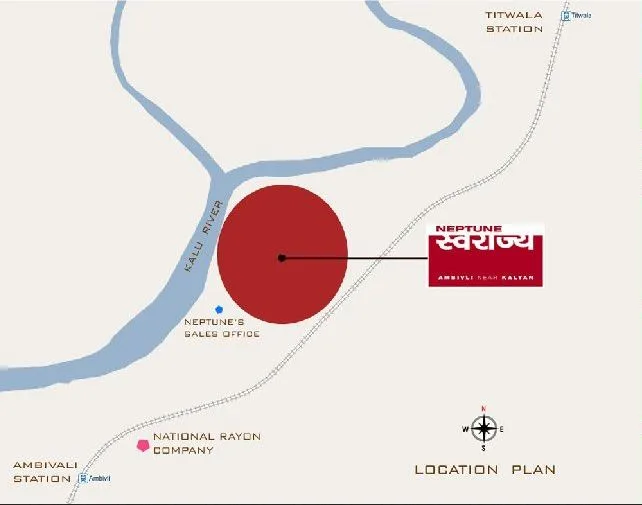 Neptune Swarajya Sector 2 - 1B, Kalyan — floor plan 2