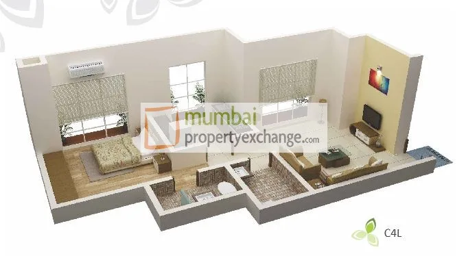 Bhoomi Lawns Phase 1, Dombivli — floor plan 1
