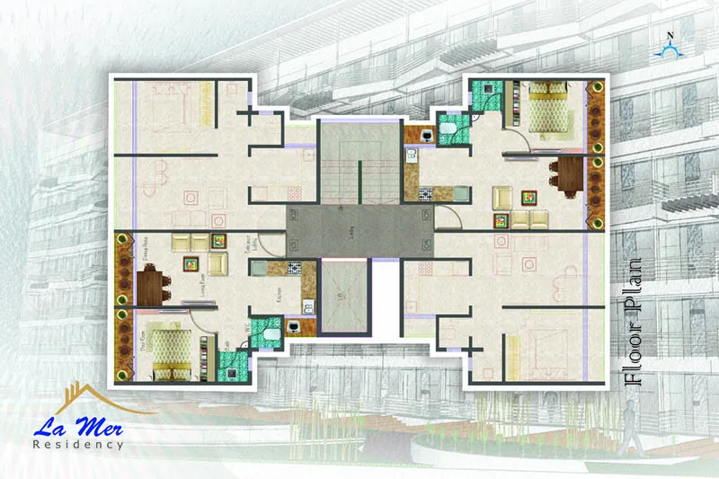 La Mer Residency, New Panvel — photo 1
