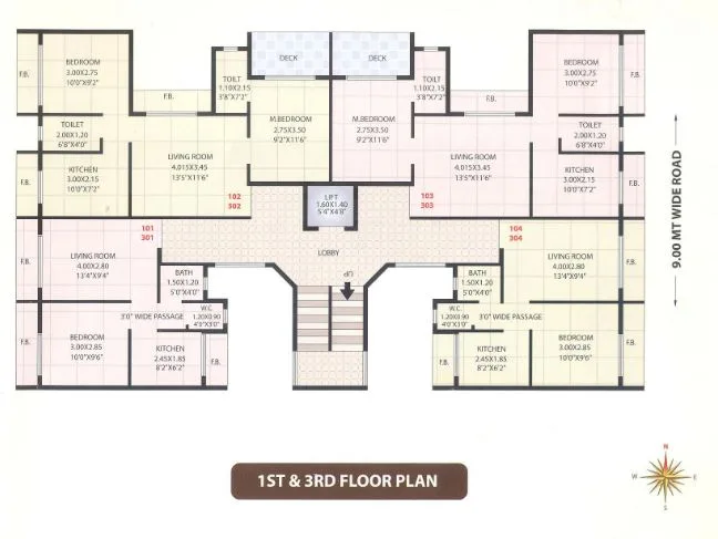 Mauli Krupa, Ghansoli — floor plan 1