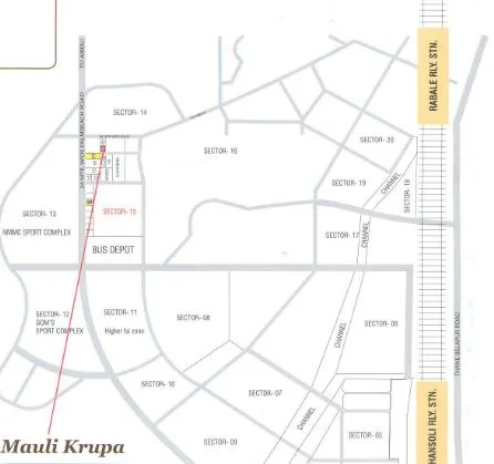 Mauli Krupa, Ghansoli — floor plan 2
