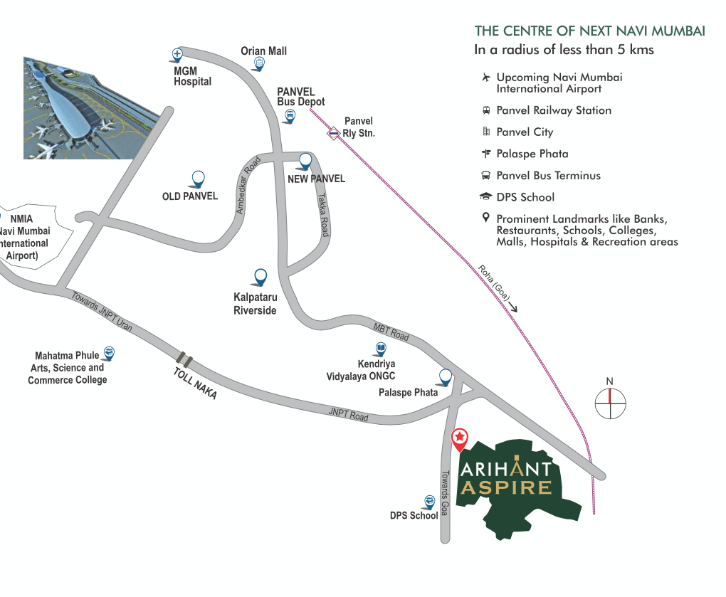 Arihant Aspire Phase IV, New Panvel — floor plan 2