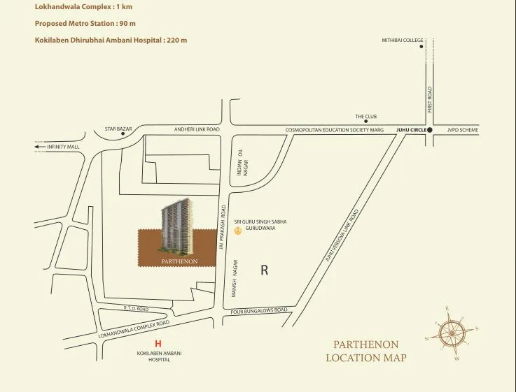 Parthenon, Andheri West — floor plan 2