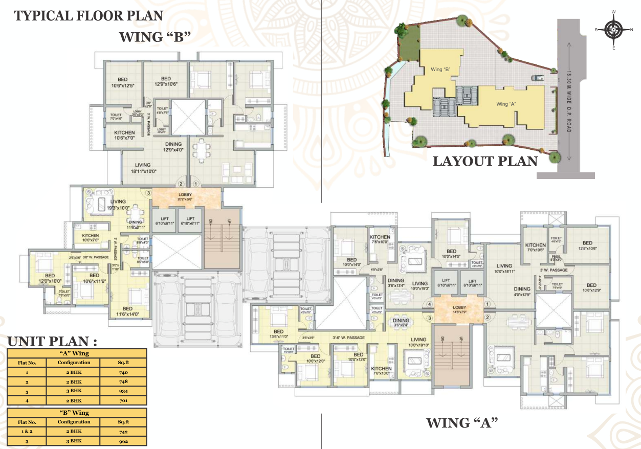 Romell Diva, Malad West — floor plan 2