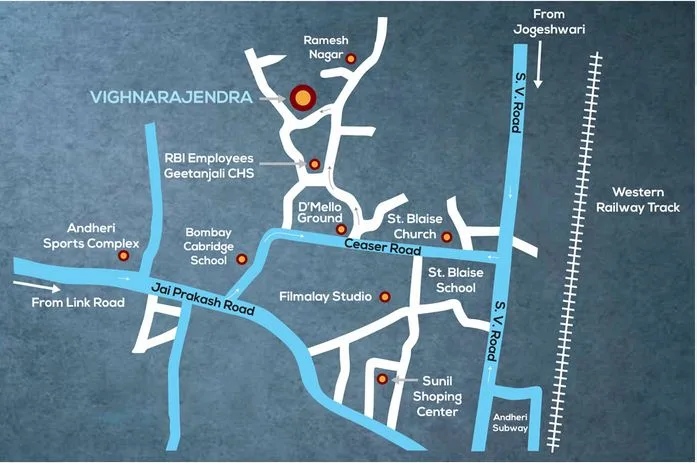 Vighna Rajendra, Andheri West — floor plan 2
