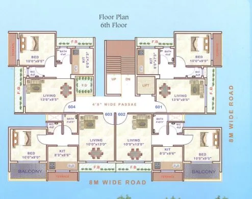 Sapphire Bliss, Taloja — floor plan 1