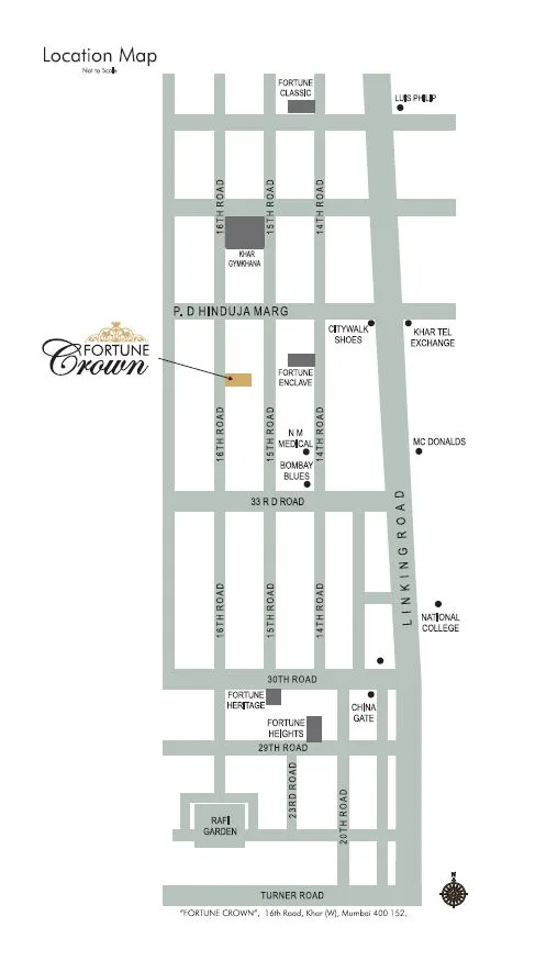 Fortune Crown, Bandra West — floor plan 2