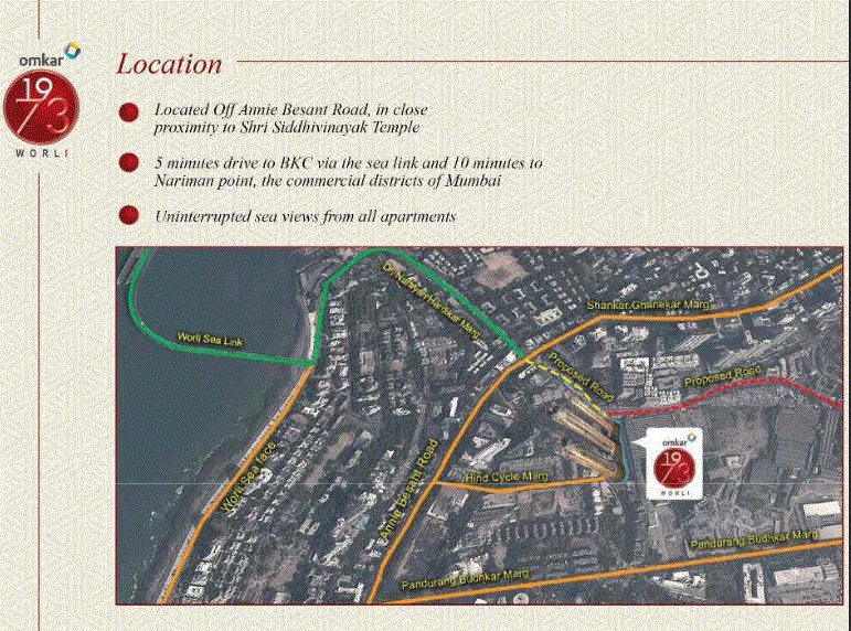 Omkar 1973, Worli — floor plan 2