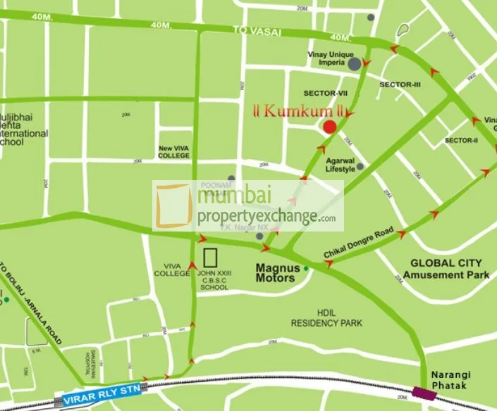 Kumkum, Virar — floor plan 2