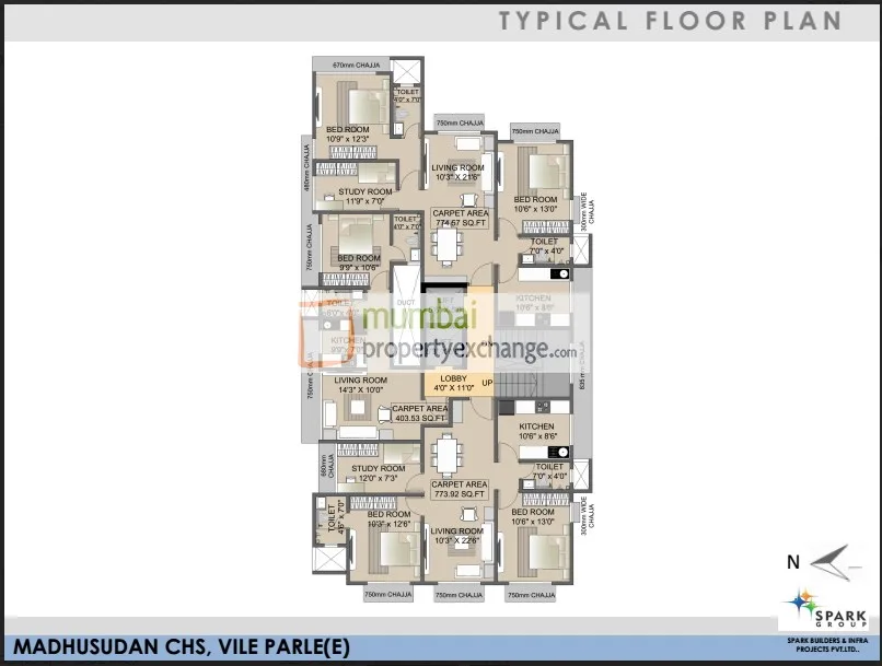 Shree Madhusudan CHS, Vile Parle East — floor plan 1