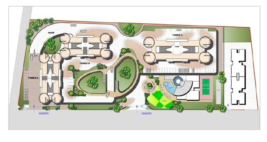 Royal Oasis, Malad West — floor plan 1