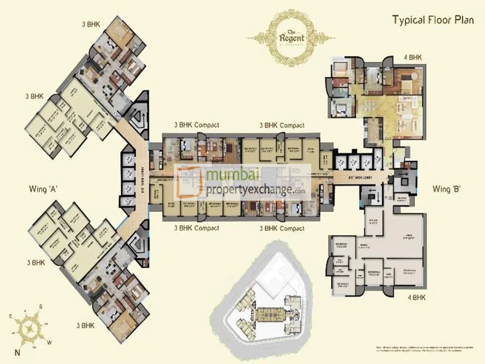 Neelkanth Regent, Ghatkopar East — floor plan 1