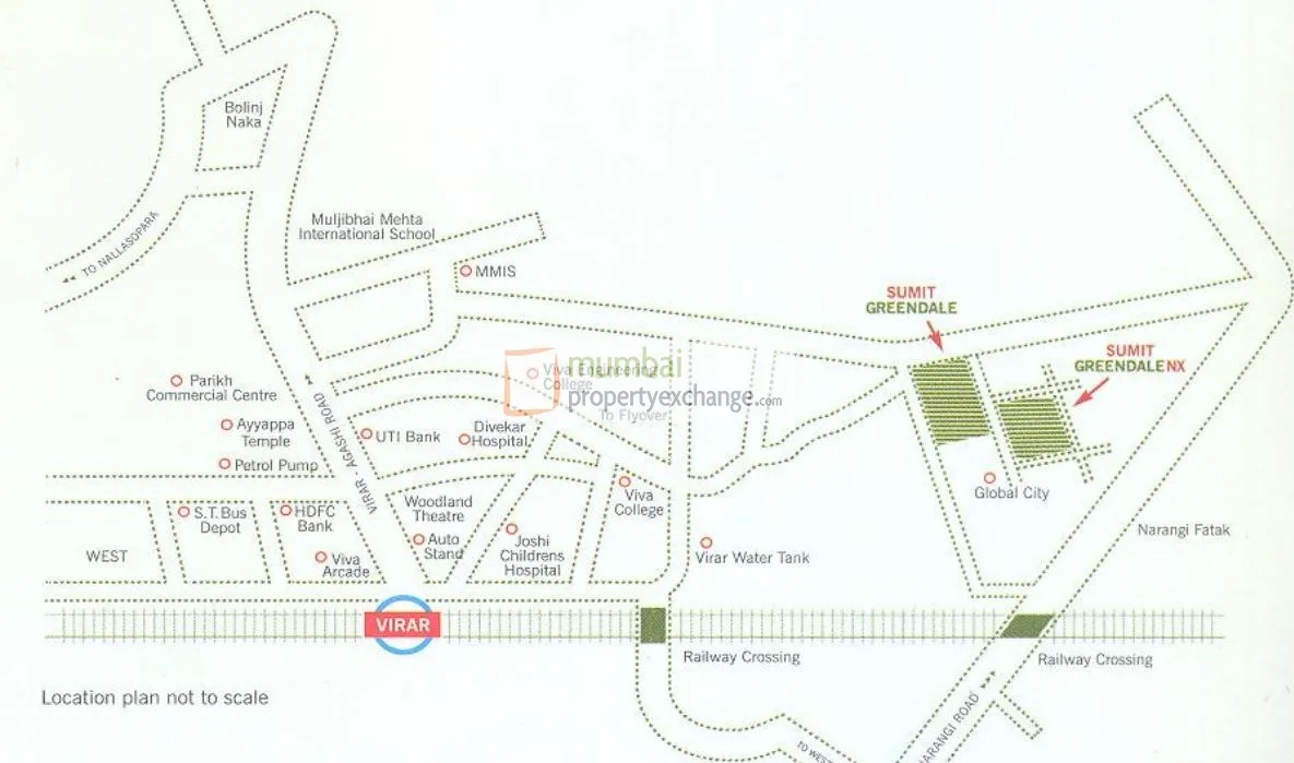 Sumit Greendale NX, Virar — floor plan 2