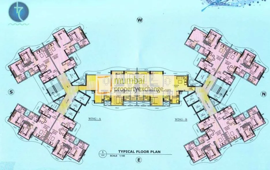 Shashwat Residency, Borivali East — floor plan 1