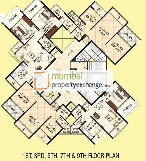 Love Spring, Kamothe — floor plan 1
