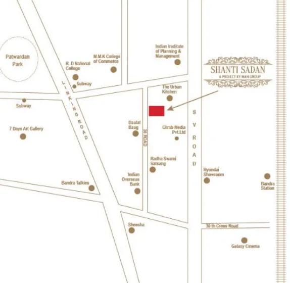 Shanti Sadan, Bandra West — floor plan 2