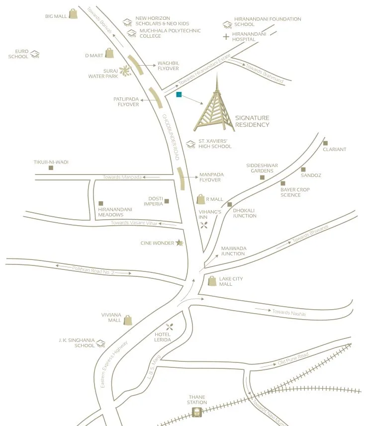 Signature Residency, Thane West — floor plan 2