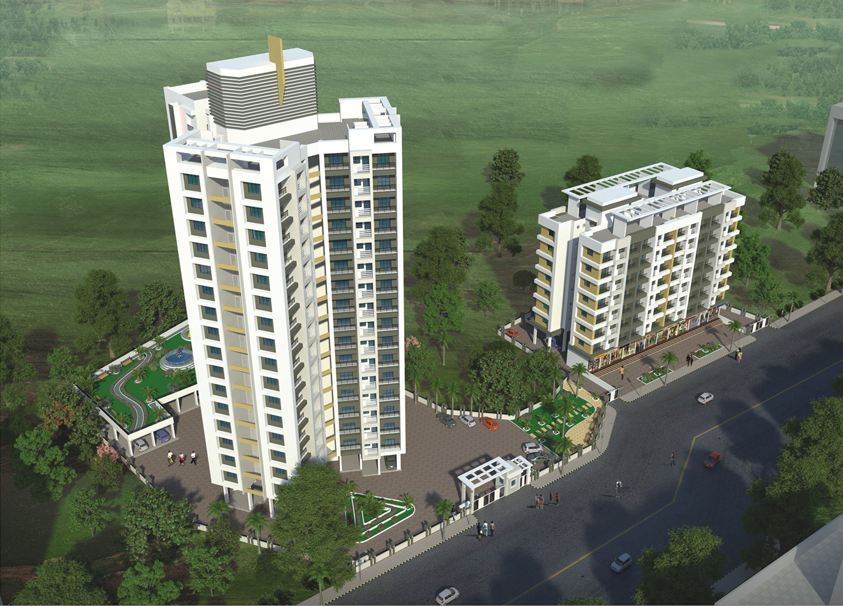 1 Semi-Furnished in Cosmos Orchid Iris , Thane West