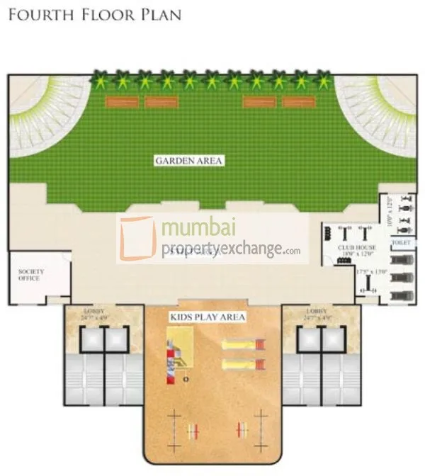 Calista, Ghansoli — floor plan 1