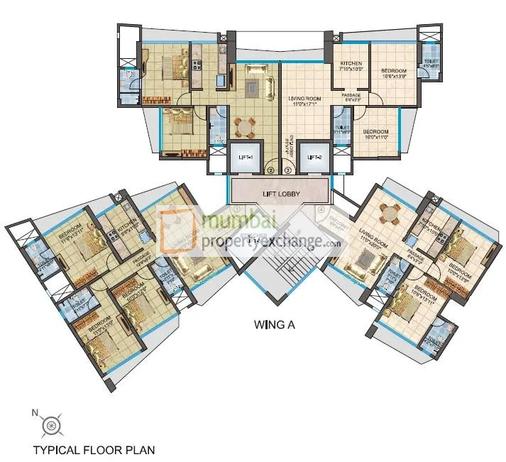 Fressia RaniBello, Malad East — floor plan 1