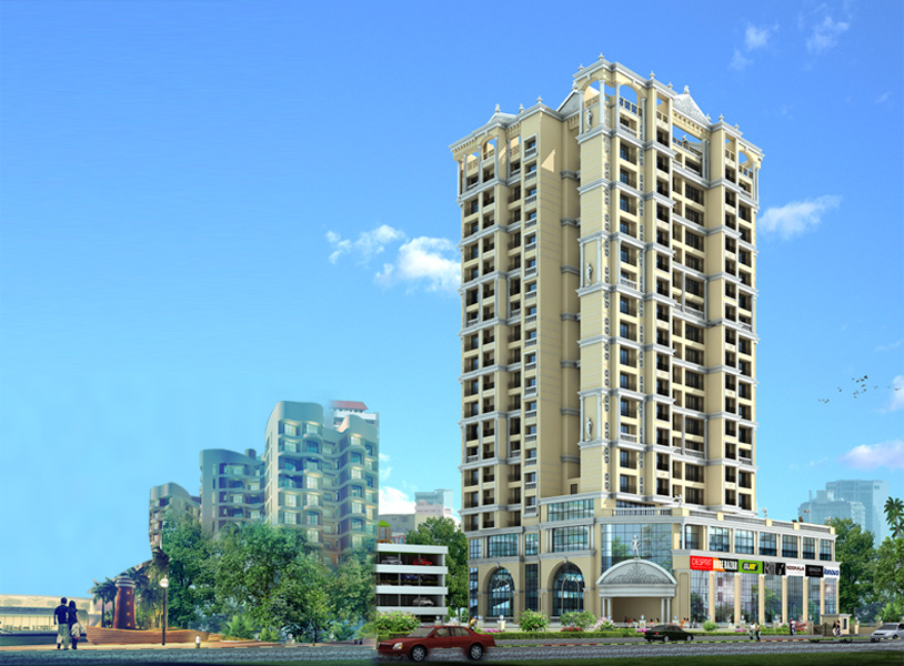 2 Semi-Furnished in Fenkin Belleza , Thane West