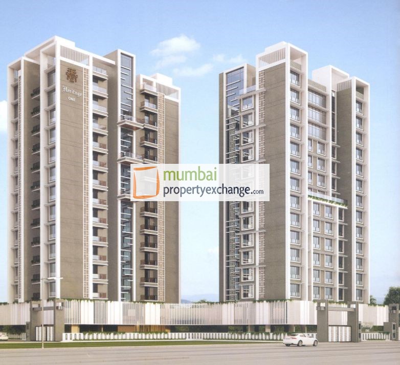 4 Semi-Furnished in Heritage One , Chembur