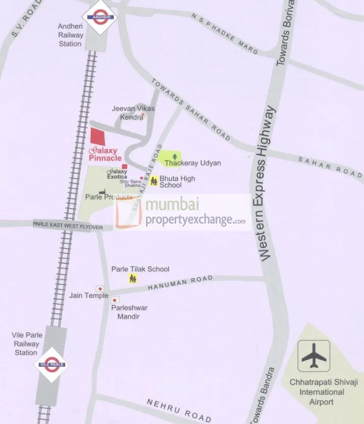 Galaxy Pinnacle, Vile Parle East — floor plan 2