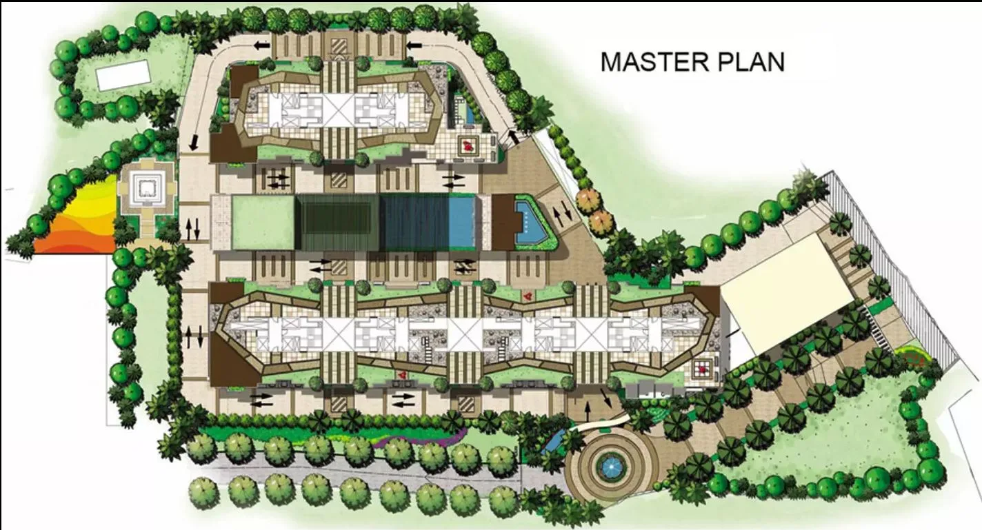 Avant Garde, Mira Road — floor plan 1