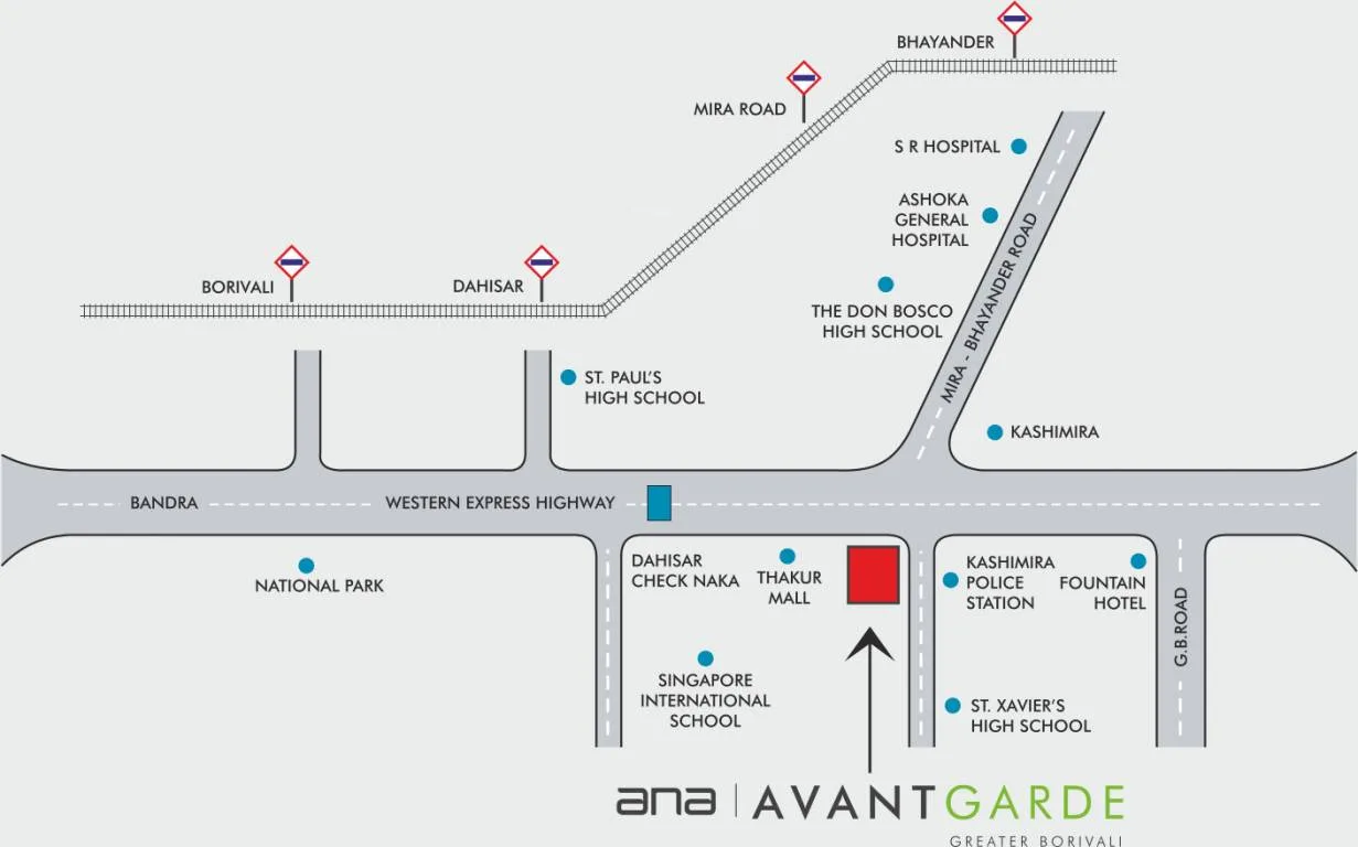 Avant Garde, Mira Road — floor plan 2