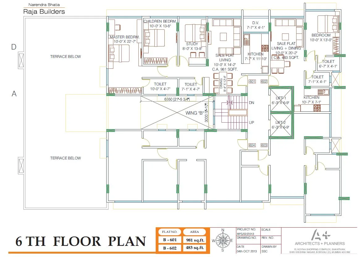 Pruthi Annexe, Santacruz East — floor plan 1