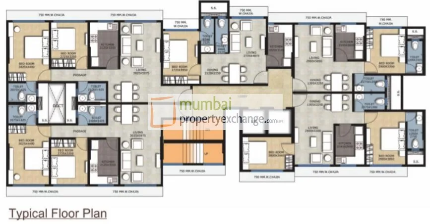 PK Arch, Santacruz East — floor plan 1