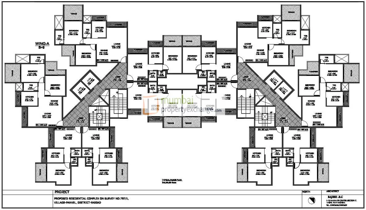 Tulsi Sonata, New Panvel — floor plan 1