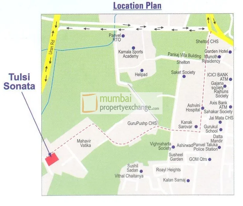 Tulsi Sonata, New Panvel — floor plan 2