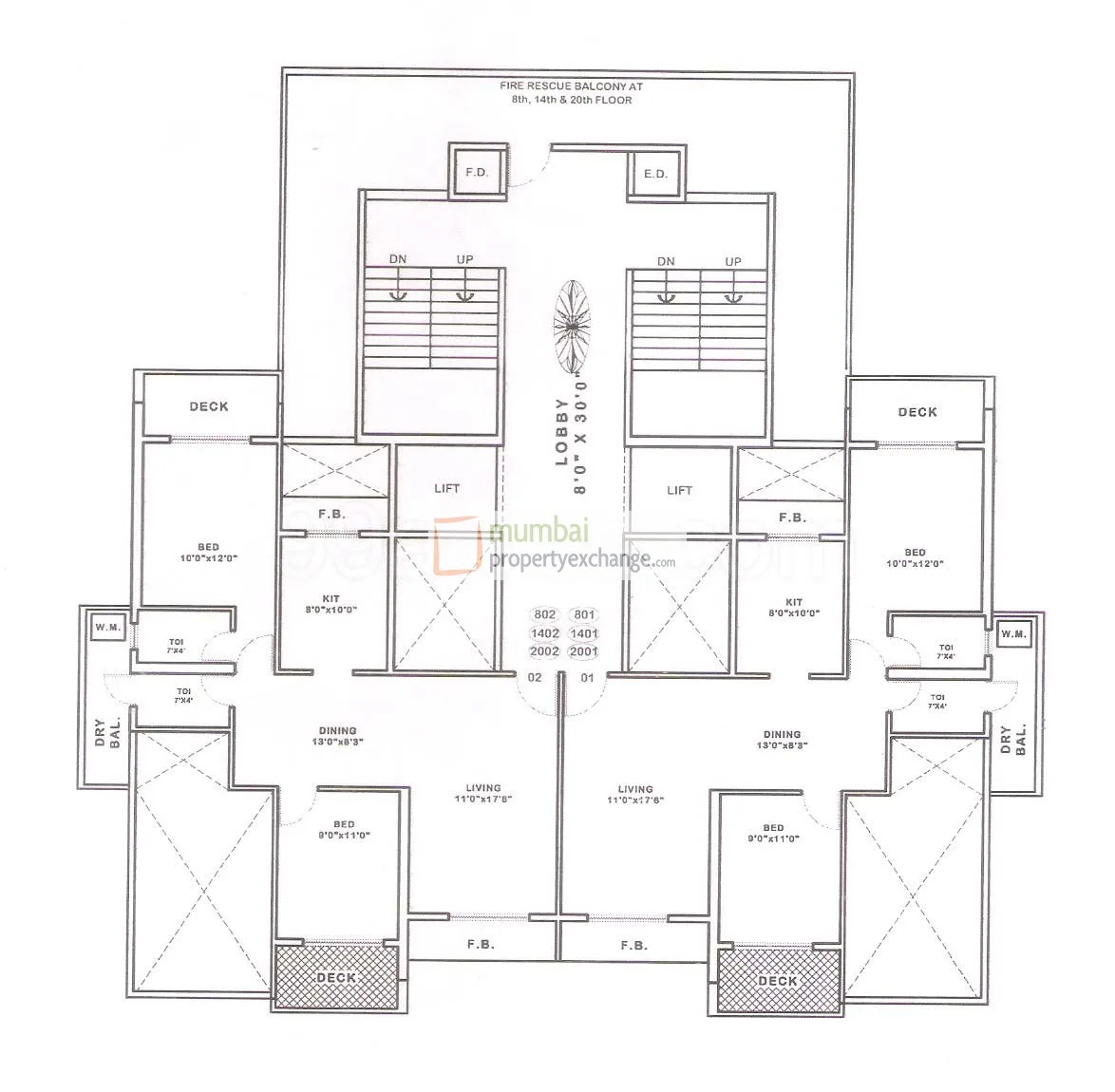 Geetanjali Sujay, Kharghar — floor plan 1