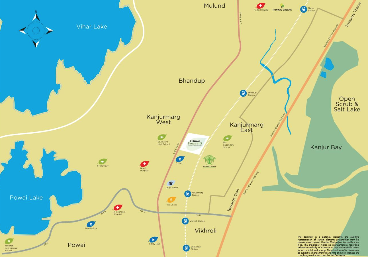 Runwal Forests - Lily, Kanjur Marg — floor plan 2