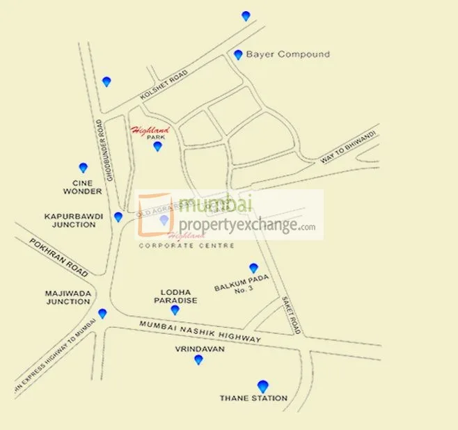Pride Palms I, Thane West — floor plan 2