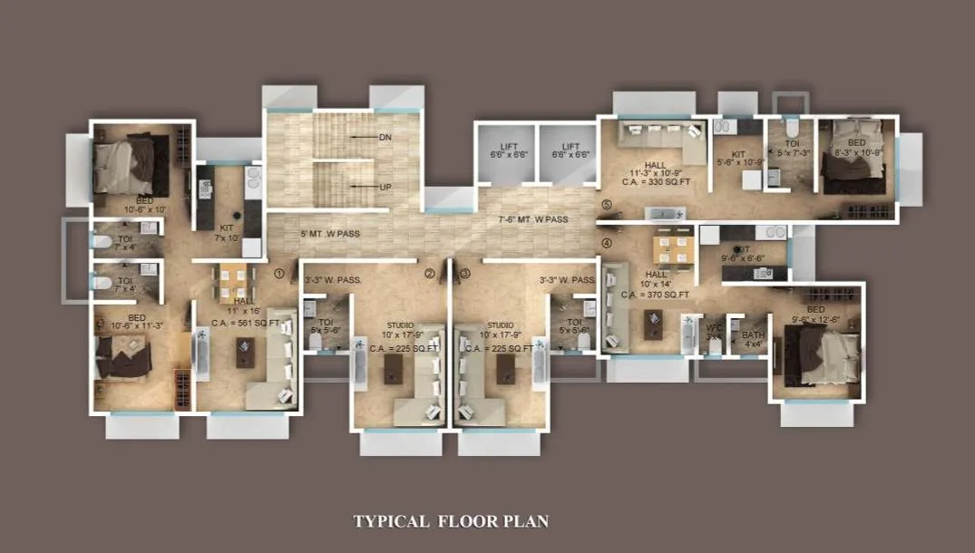 Navkar Ashray, Goregaon West — floor plan 1