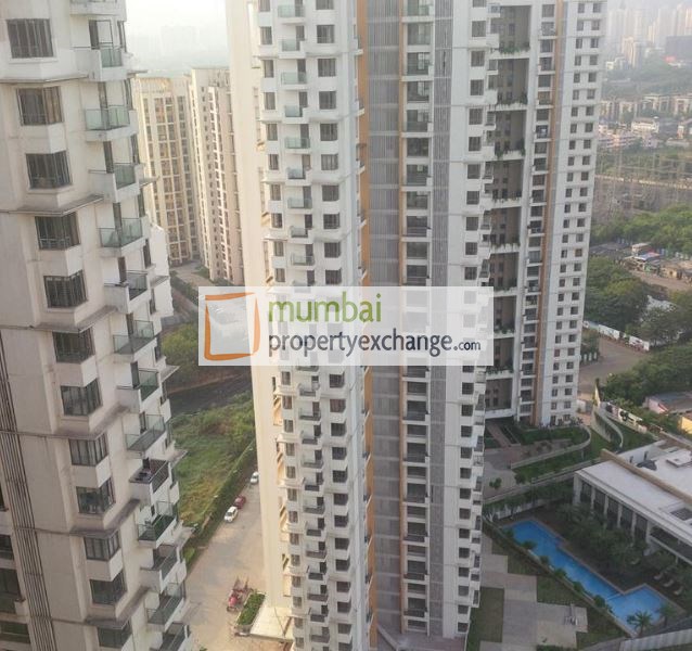 2 Semi-Furnished in Lodha Luxuria Priva , Thane West