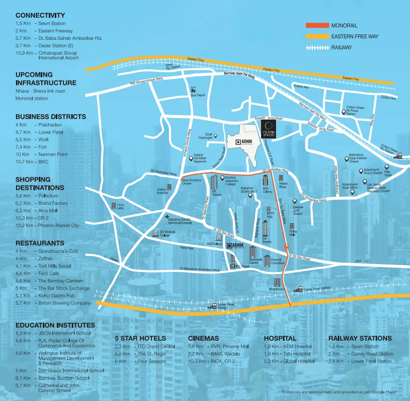 Celestia Spaces, Sewri — floor plan 2