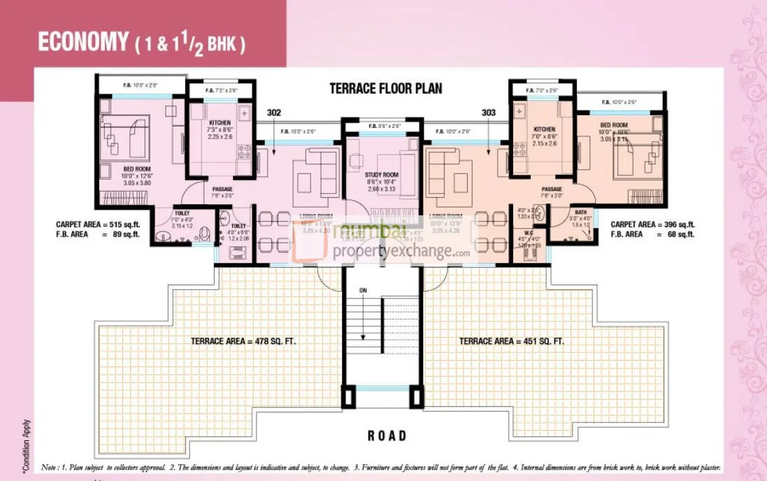 Mahalaxmi Aangan, New Panvel — floor plan 1