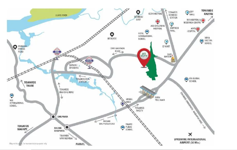 My City, Dombivli — floor plan 1