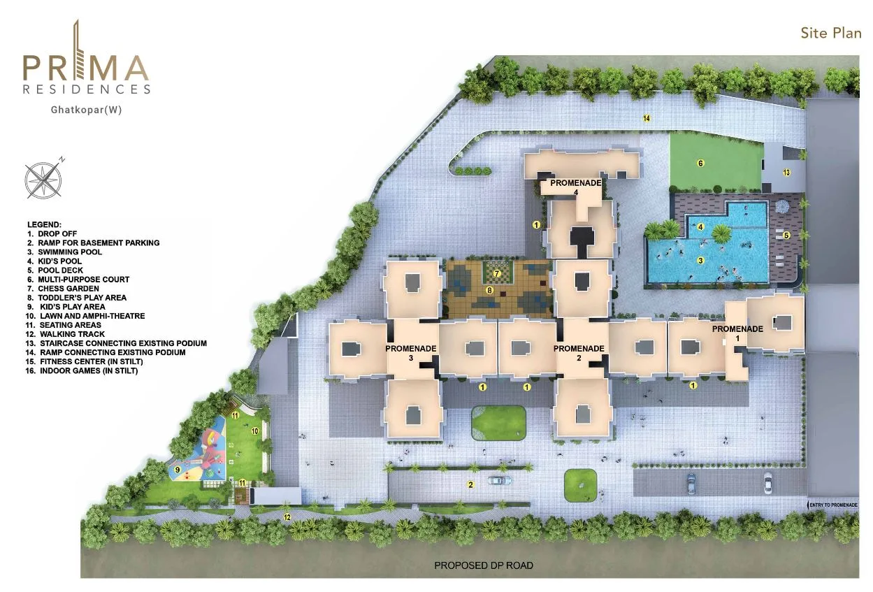 The Address Promenade, Ghatkopar West — floor plan 1