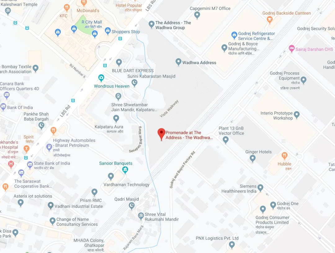 The Address Promenade, Ghatkopar West — floor plan 2