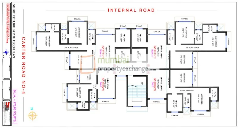 Prashant CHS, Borivali East — floor plan 1