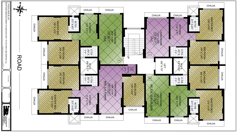 New Ekta, Borivali West — floor plan 1